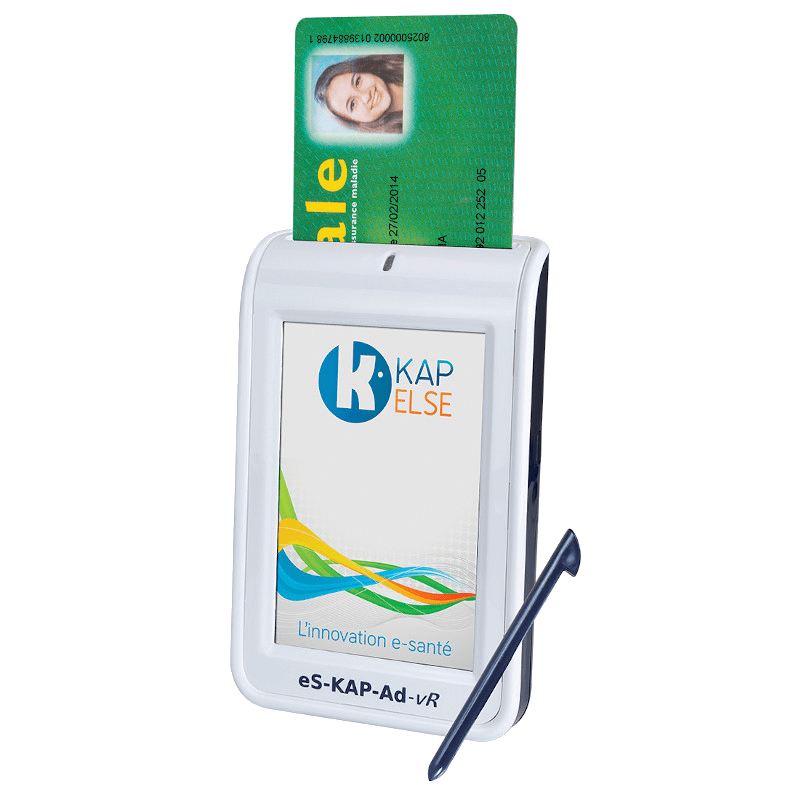 Lecteur carte vitale portable Kapelse-ES-Kap-ad