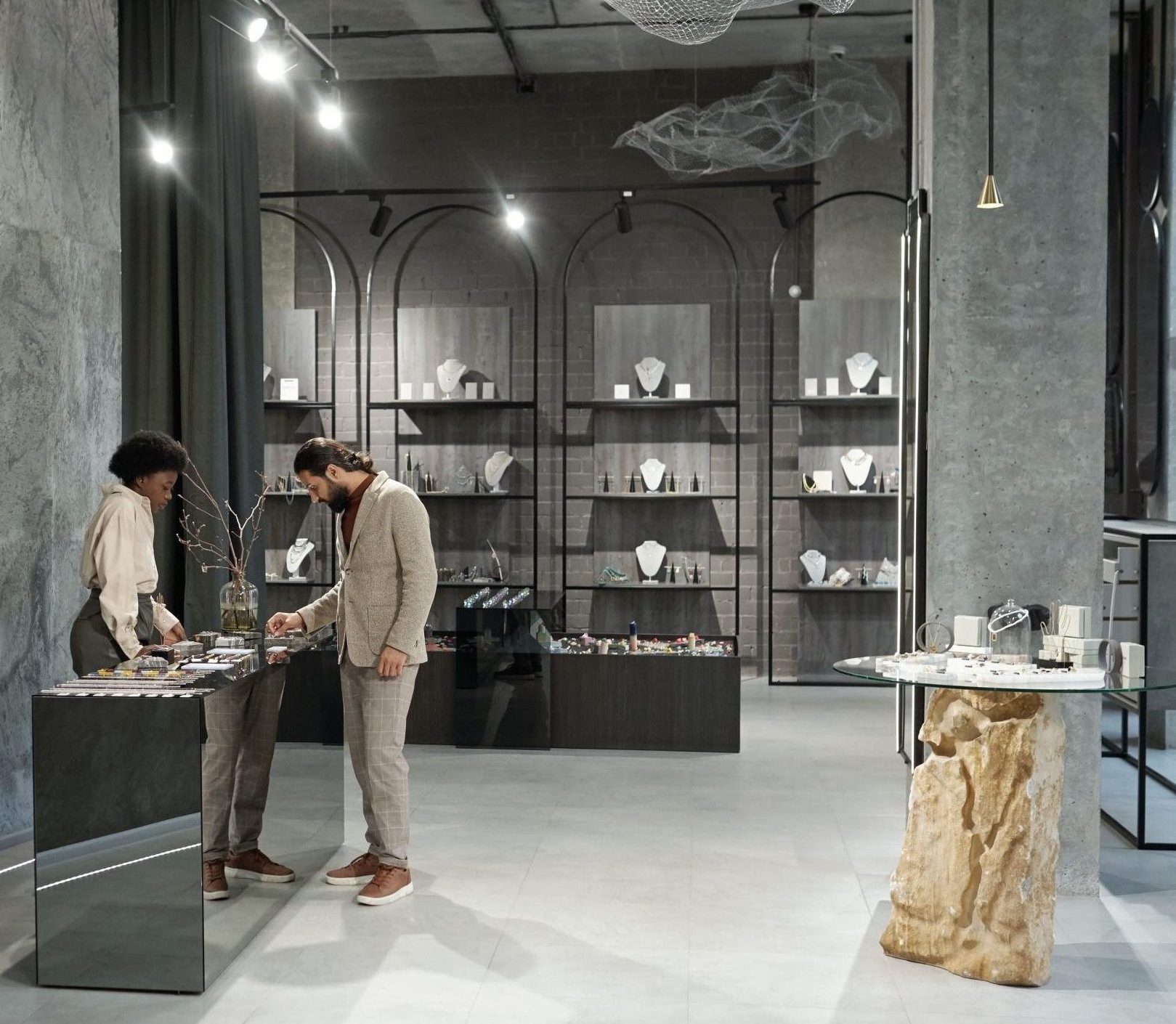 solution encaissement magasin de luxe