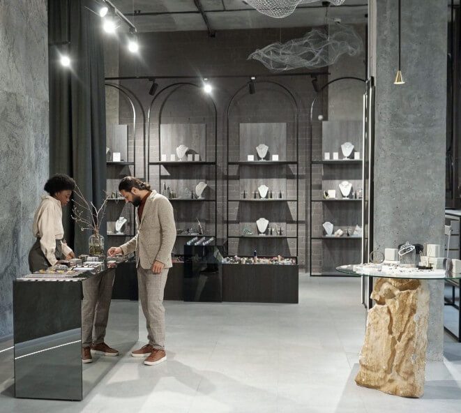 solution encaissement magasin de luxe