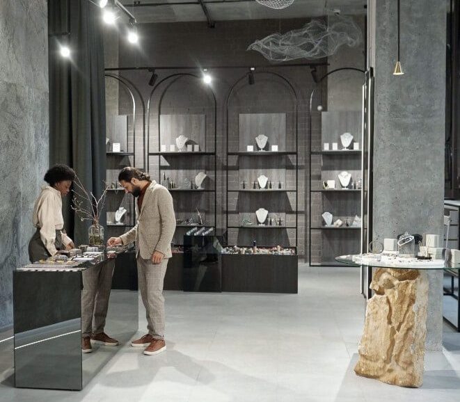 solution encaissement magasin de luxe
