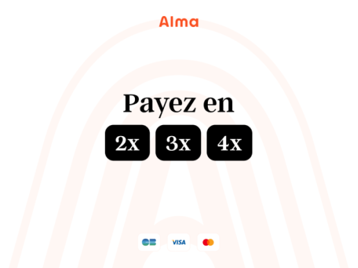 paiement en plusieurs fois ALMA