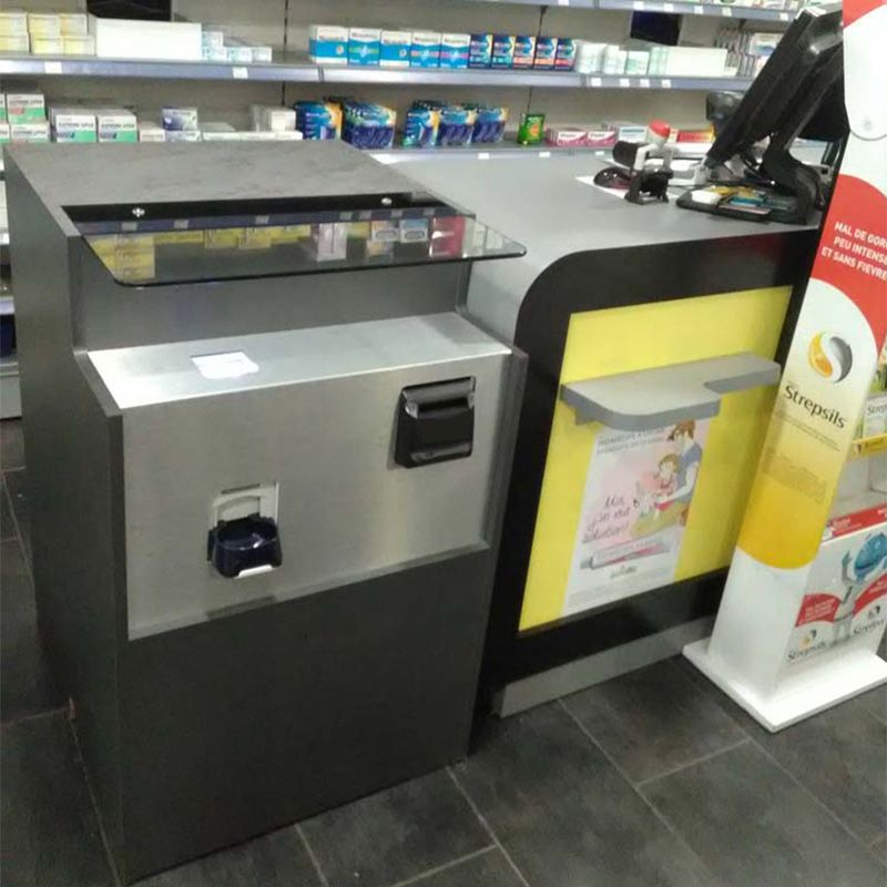 monnayeur 5R4 pharmacie