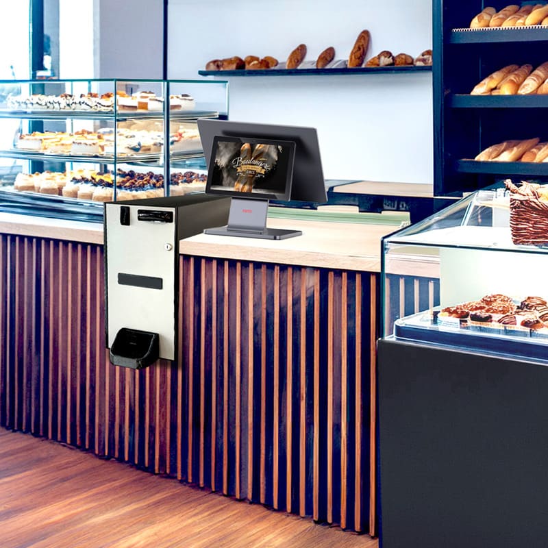 monnayeurs des encaissements en especes automatises