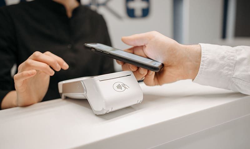 paiement smartphone terminal de paiement