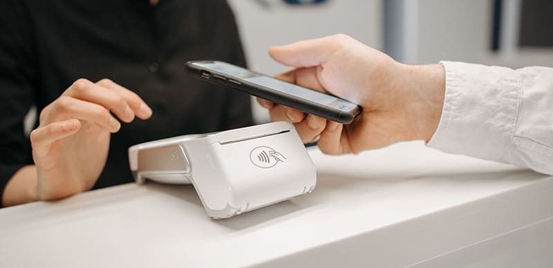 paiement smartphone terminal de paiement
