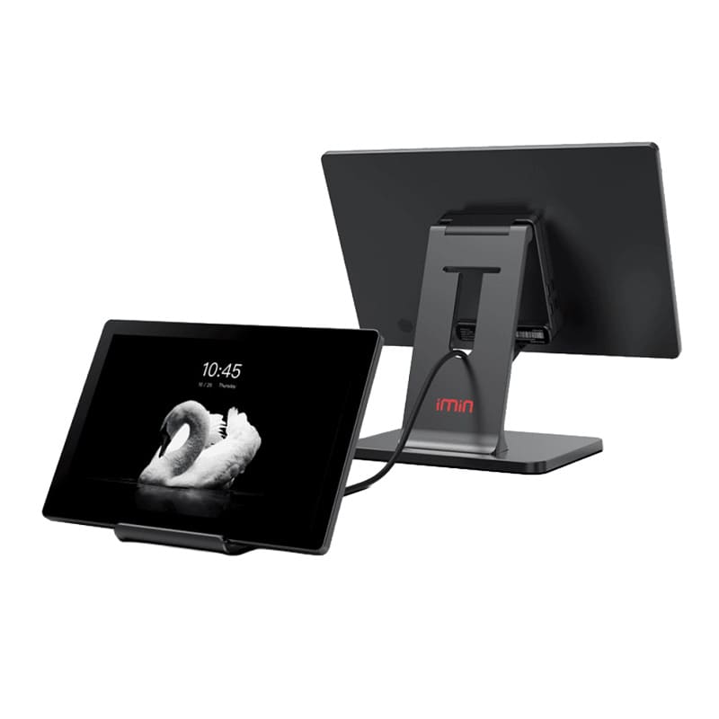 Swan 1 Pro avec ecran client sur support dedie