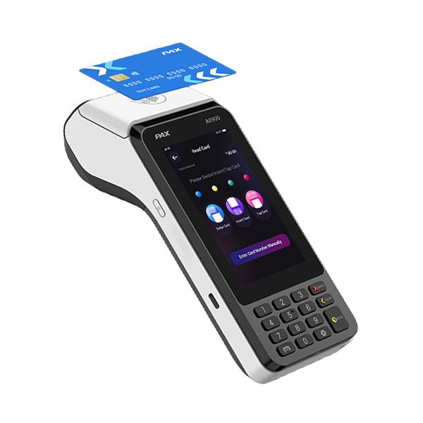 paiement sans contact A8900 avec clavier
